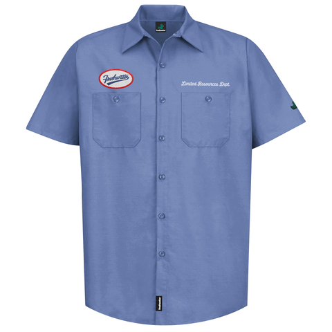 "Blue Collar" Shop Shirt